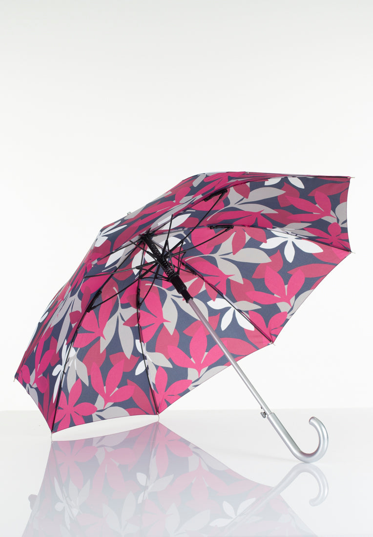 Lasessorrain-Automaattinen pitkä sateenvarjo - 8774-Kukkakuosi-Sivusta