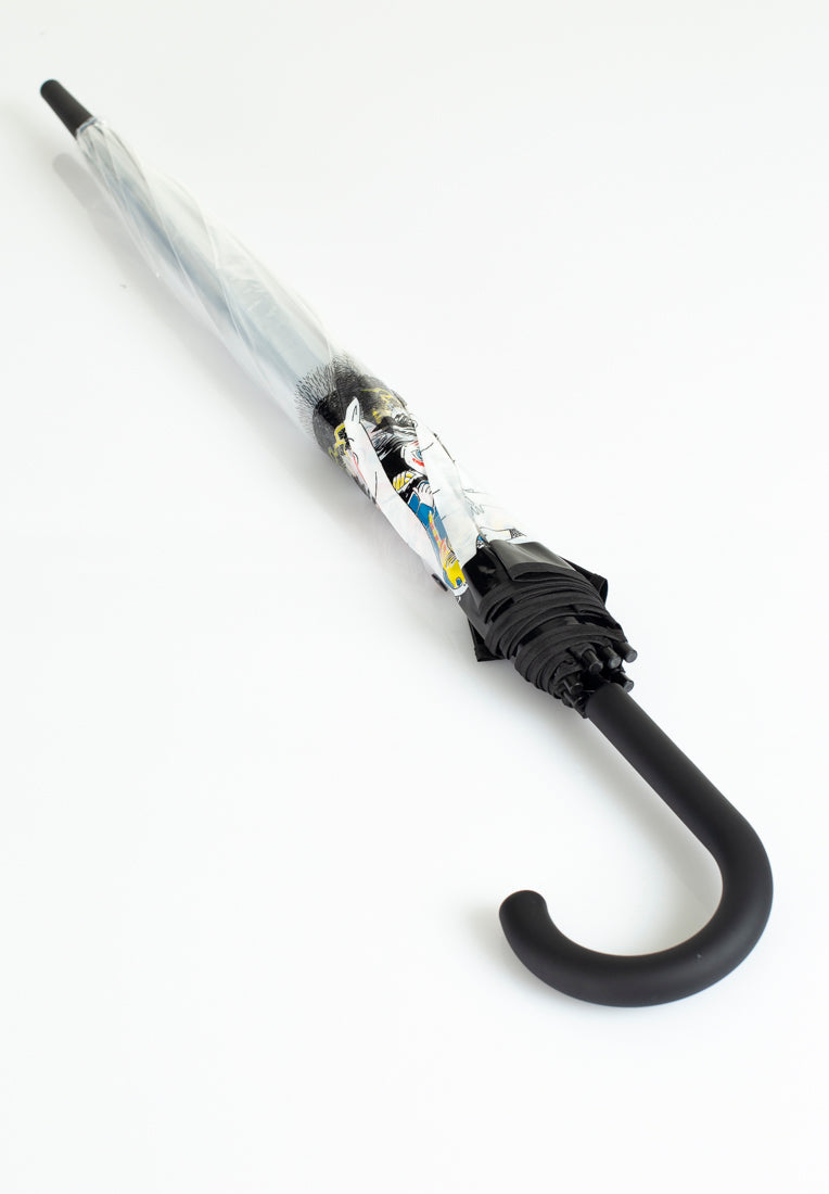 Lasessorrain-Läpinäkyvä sateenvarjo-ylhaalta