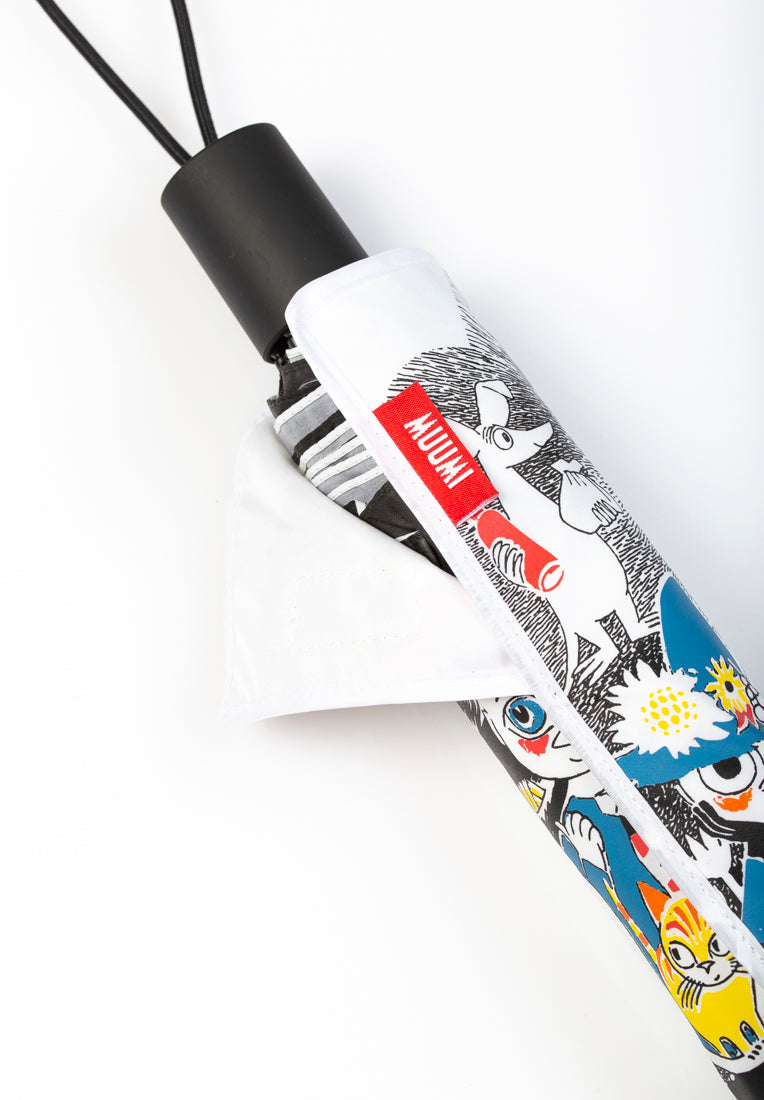 Lasessorrain-Kestävä kokoontaitettava sateenvarjo - 8775-suojapussi