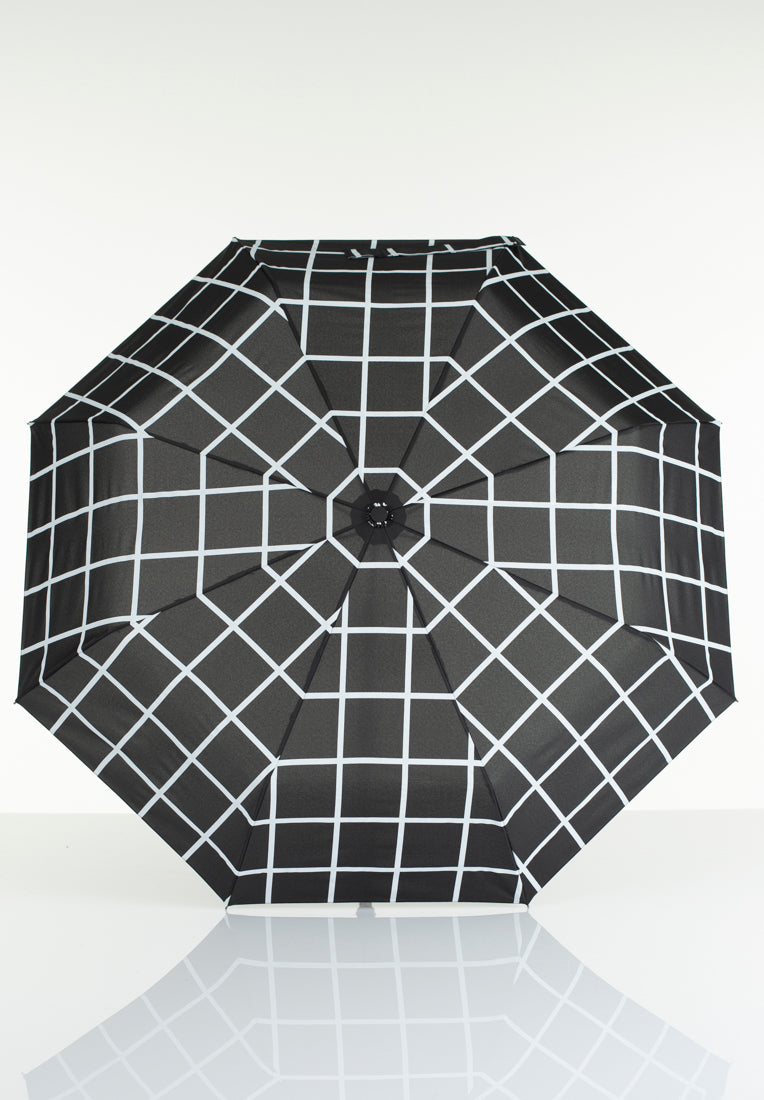 Lasessorrain-Täysautomaattinen kokoontaitettava sateenvarjo - 8772-edesta