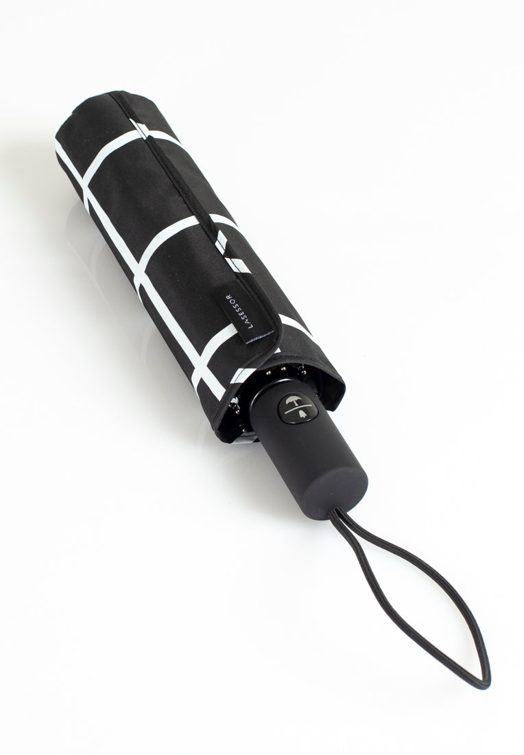 Lasessorrain-Täysautomaattinen kokoontaitettava sateenvarjo - 8772-ylhaalta