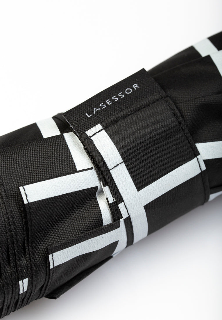 Lasessorrain-Kestävä kokoontaitettava sateenvarjo - 8775-suljinnauha