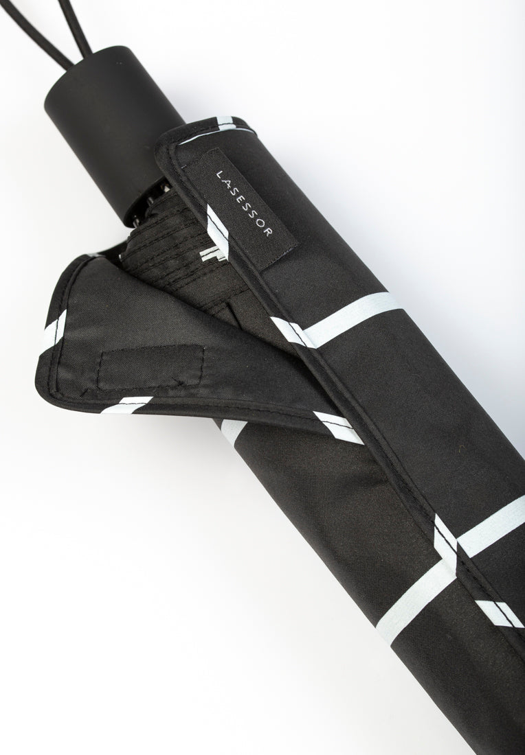 Lasessorrain-Kestävä kokoontaitettava sateenvarjo - 8775-suojapussi