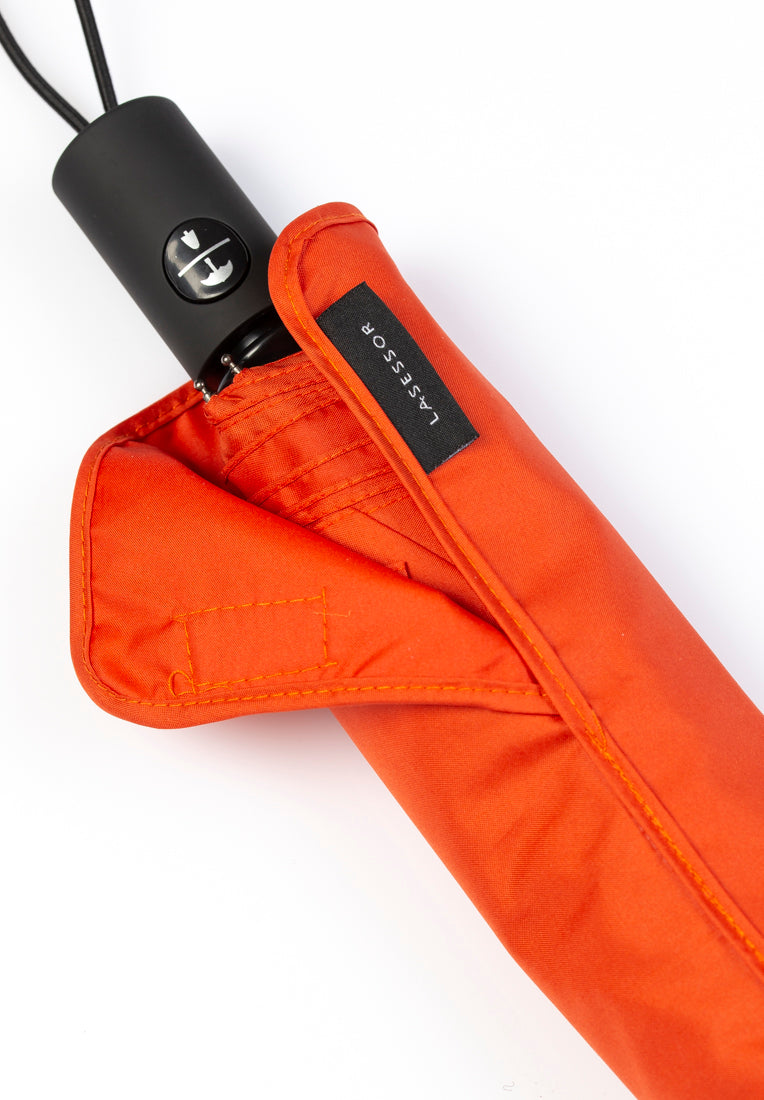 Lasessorrain-Täysautomaattinen kokoontaitettava sateenvarjo - 8772-suojapussi