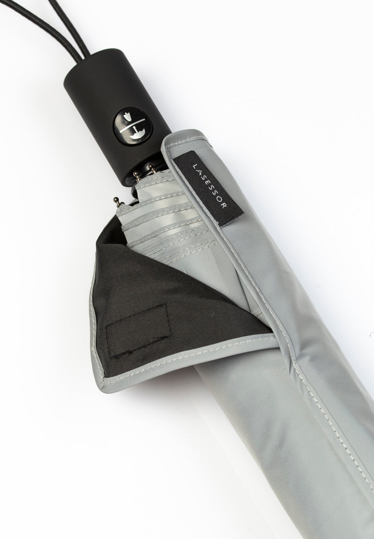 Lasessorrain-Täysautomaattinen kokoontaitettava sateenvarjo - 8772-suojapussi