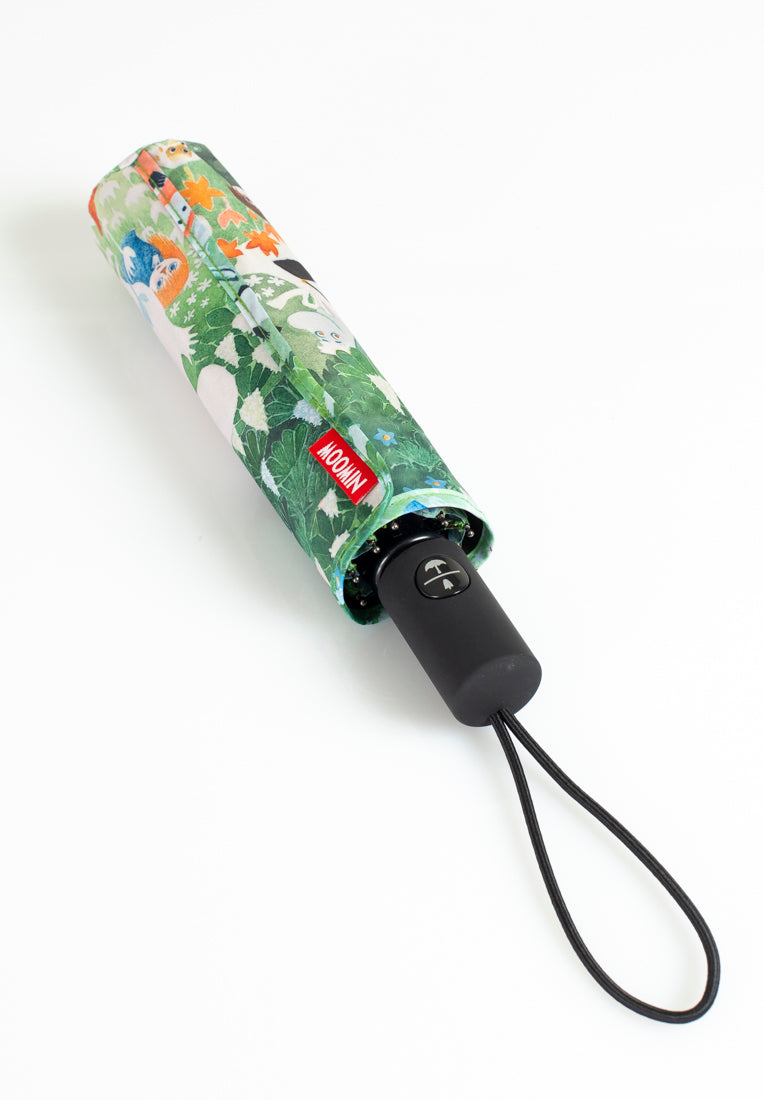 Lasessorrain-Täysautomaattinen kokoontaitettava sateenvarjo - 8772-ylhaalta