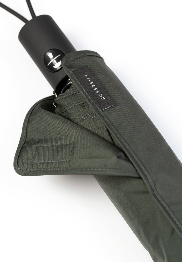 Lasessorrain-Täysautomaattinen kokoontaitettava sateenvarjo - 8772-suojapussi