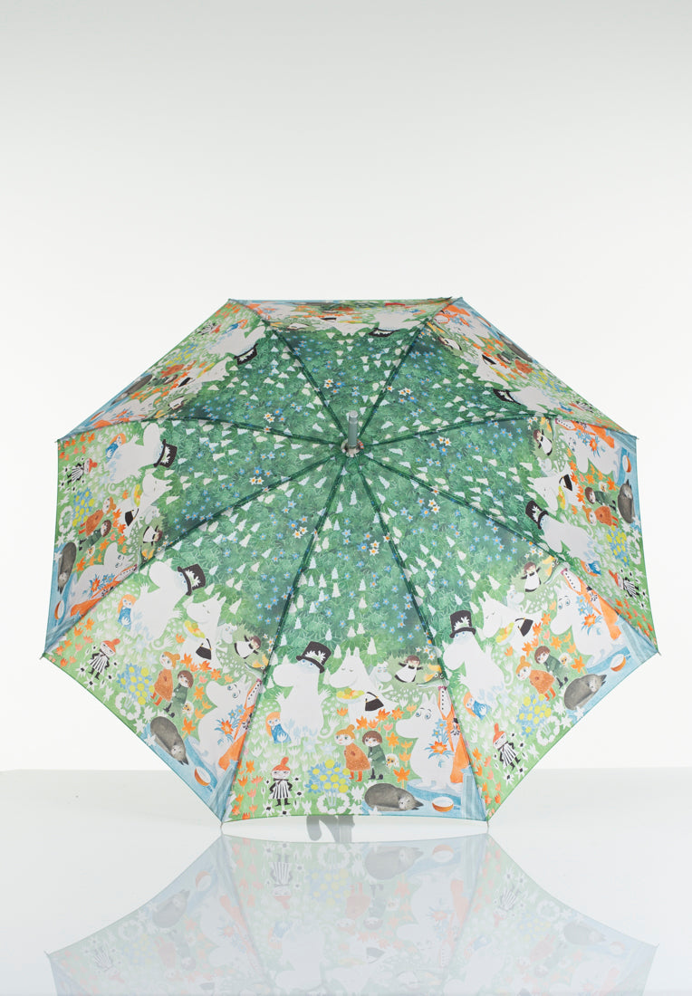 Lasessorrain-Automaattinen pitkä sateenvarjo - 8774-edesta