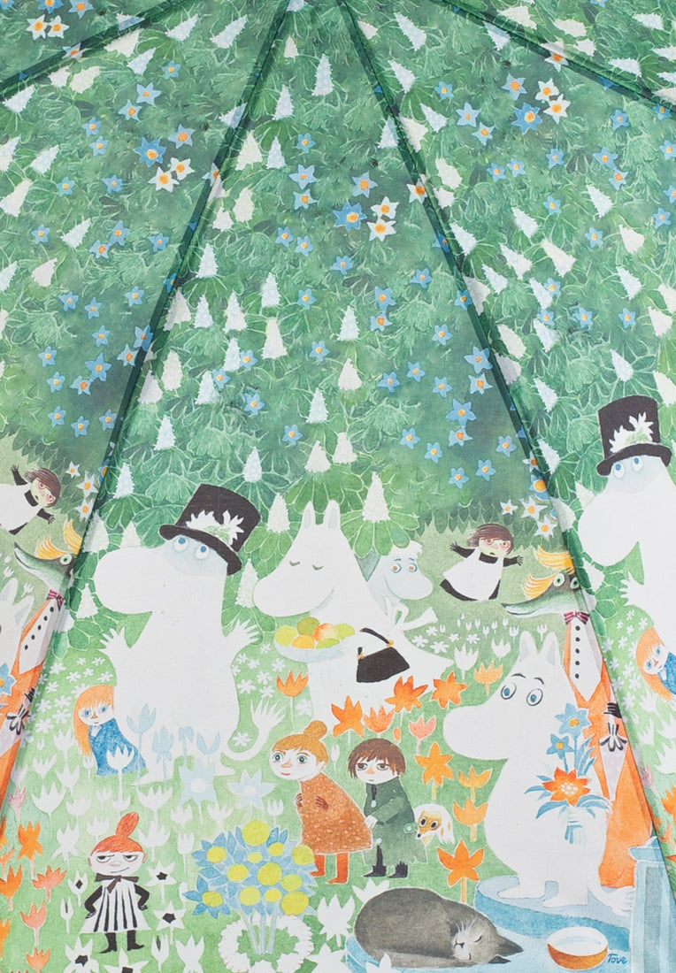 Lasessorrain-Automaattinen pitkä sateenvarjo - 8774-lähikuva-kuosista