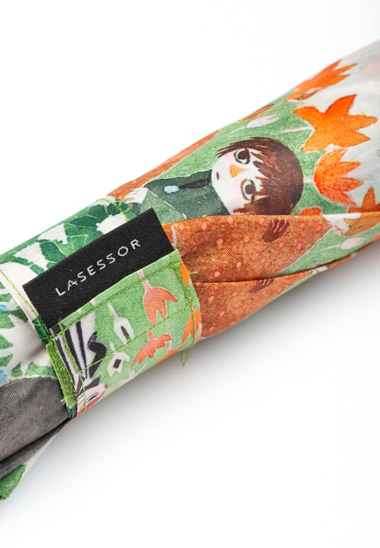 Lasessorrain-Automaattinen pitkä sateenvarjo - 8774-suljinnauha