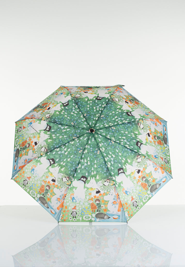 Lasessorrain-Kestävä kokoontaitettava sateenvarjo - 8775-edesta