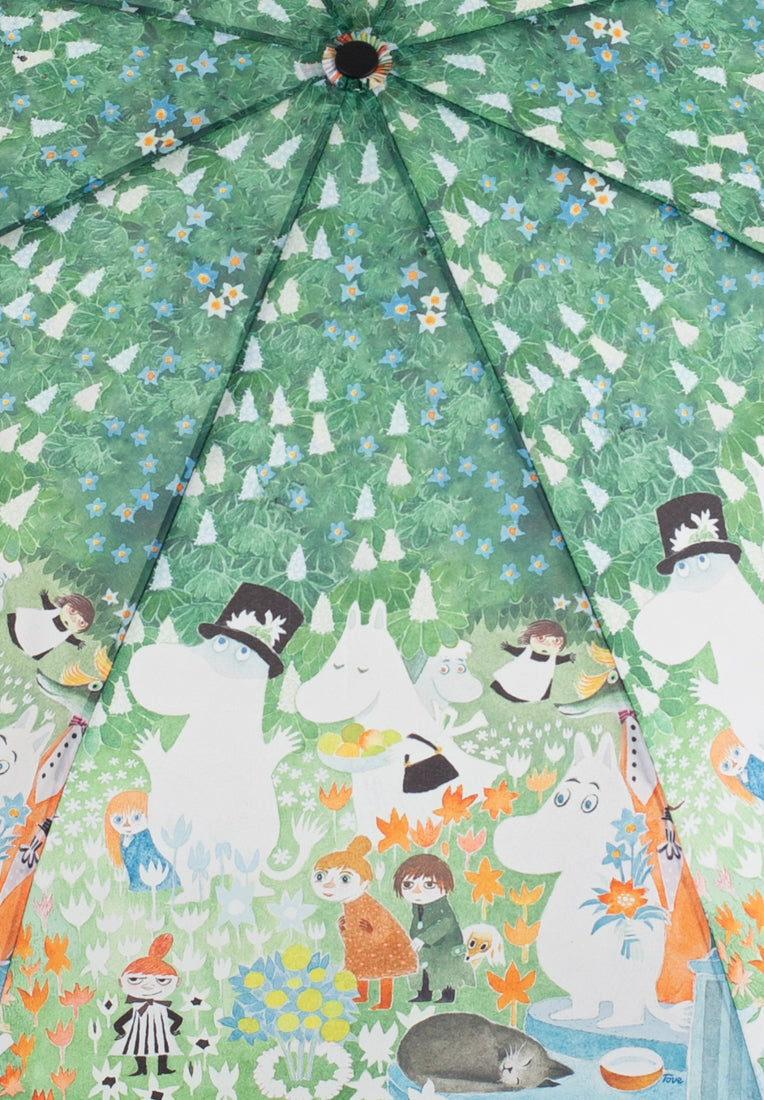 Lasessorrain-Kestävä kokoontaitettava sateenvarjo - 8775-lähikuva-kuosista