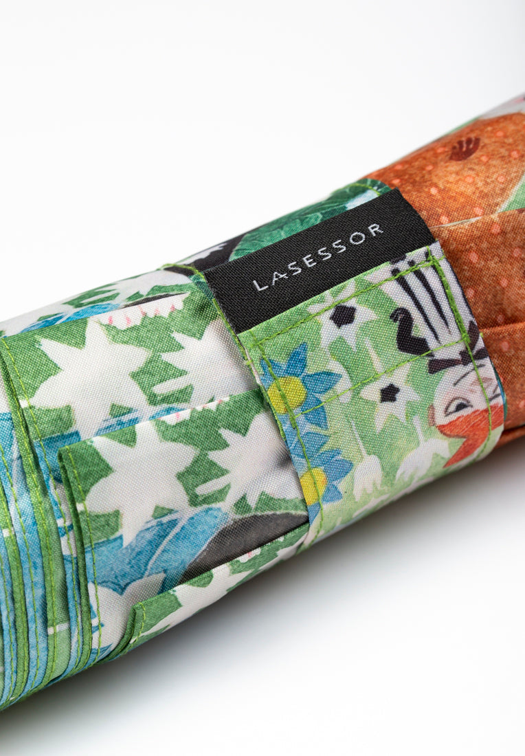 Lasessorrain-Kestävä kokoontaitettava sateenvarjo - 8775-suljinnauha