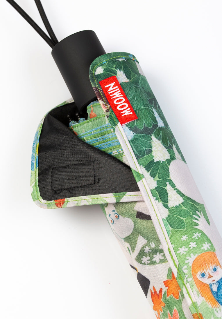 Lasessorrain-Kestävä kokoontaitettava sateenvarjo - 8775-suojapussi