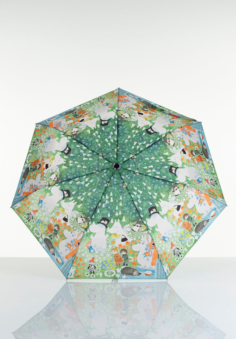 Lasessorrain-Edullinen kokoontaitettava sateenvarjo - 8790-edesta