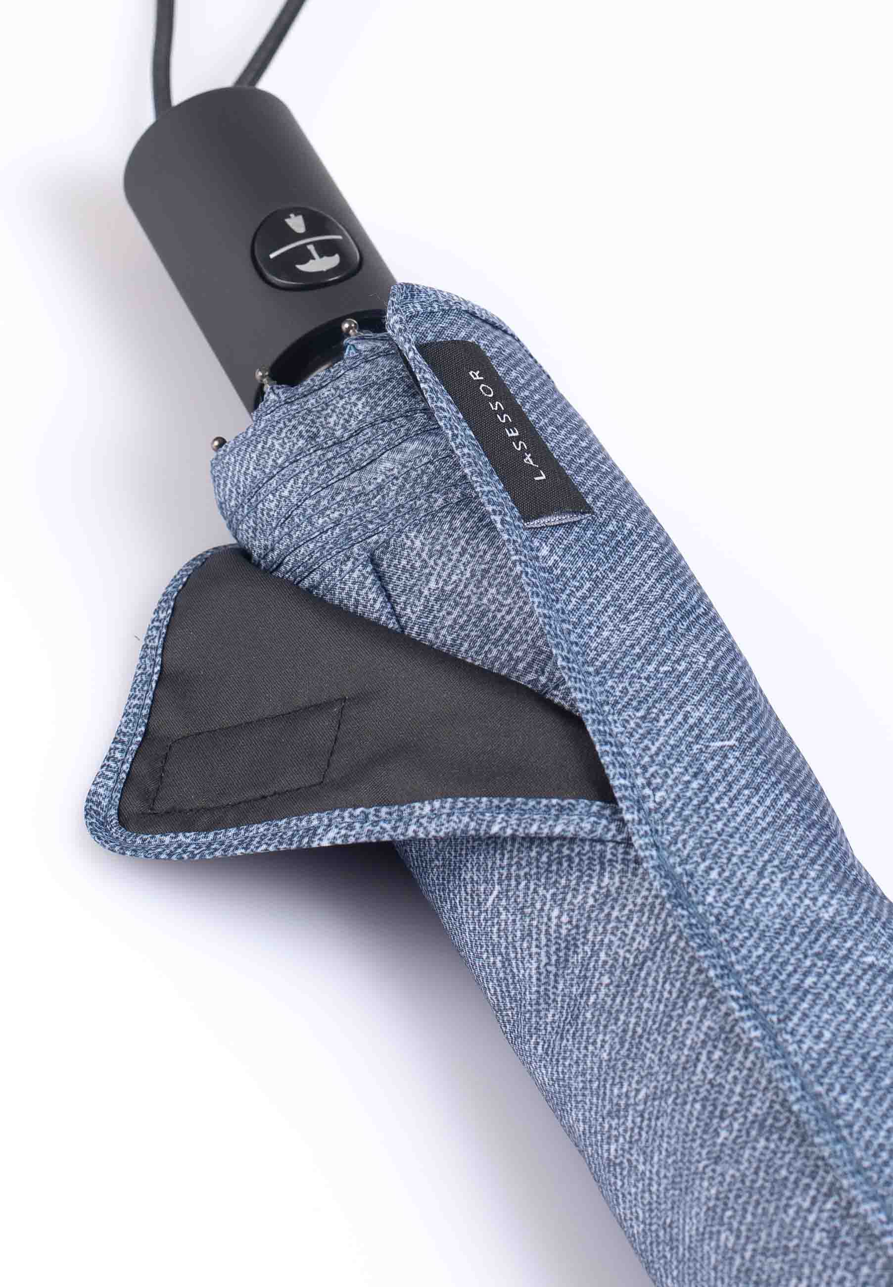 Täysautomaattinen kokoontaitettava sateenvarjo 3M heijastavalla reunalla denim 9B
