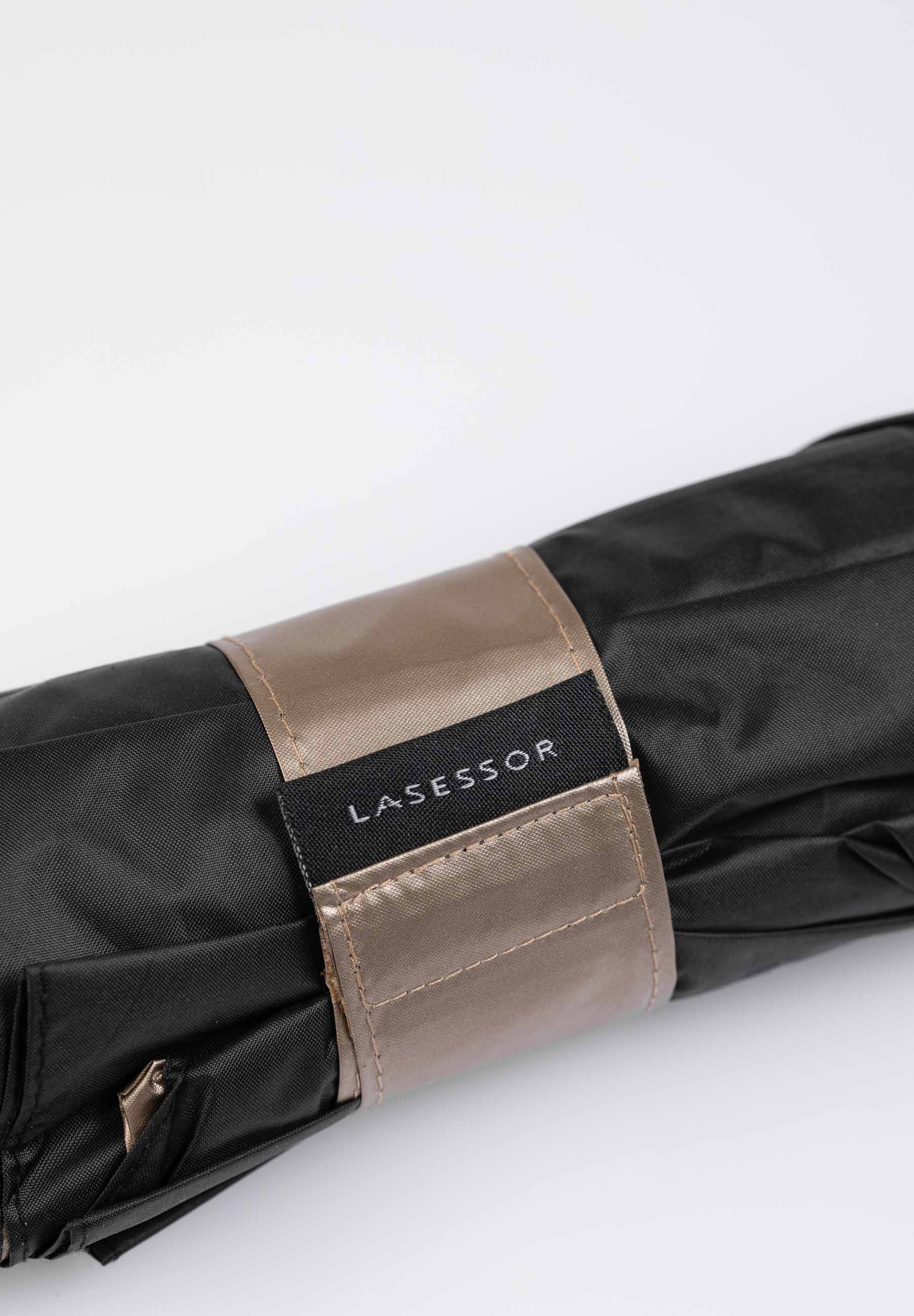 Kokoon taitettava sateenvarjo MUSTAKULTA 8C