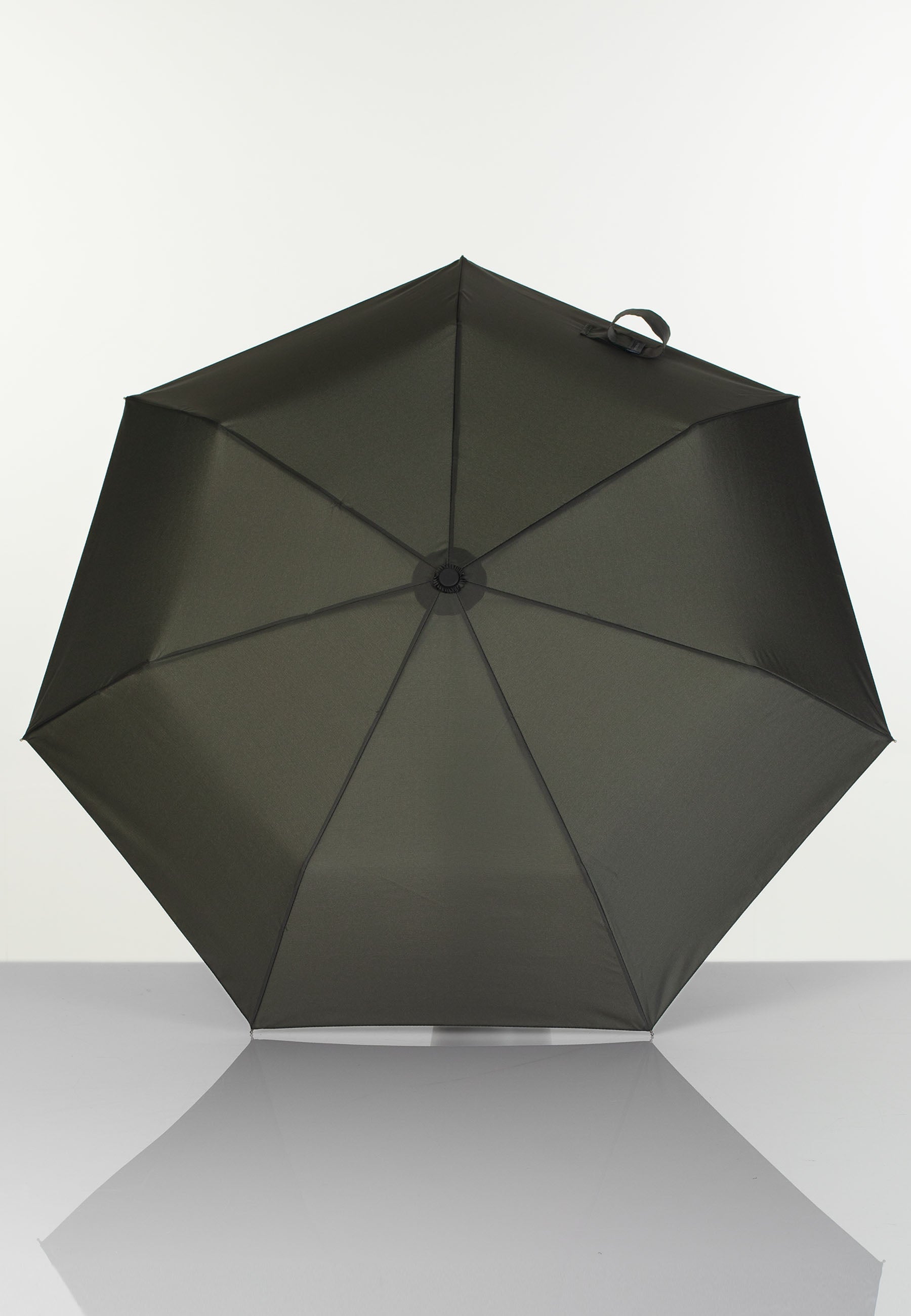 Edullinen kokoon taitettava sateenvarjo oliivinvihreä 2E