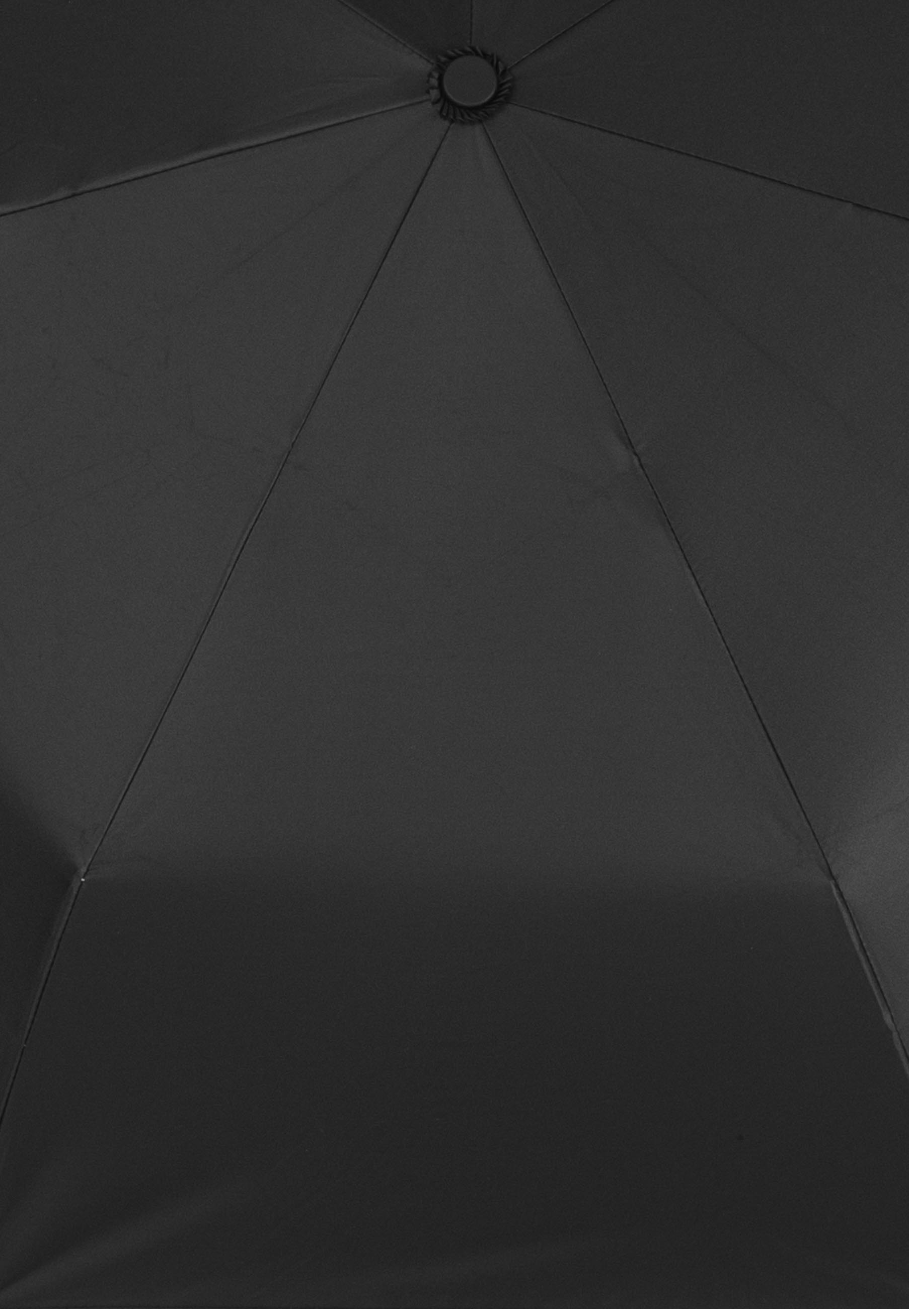 Edullinen kokoon taitettava sateenvarjo mustakulta 4E