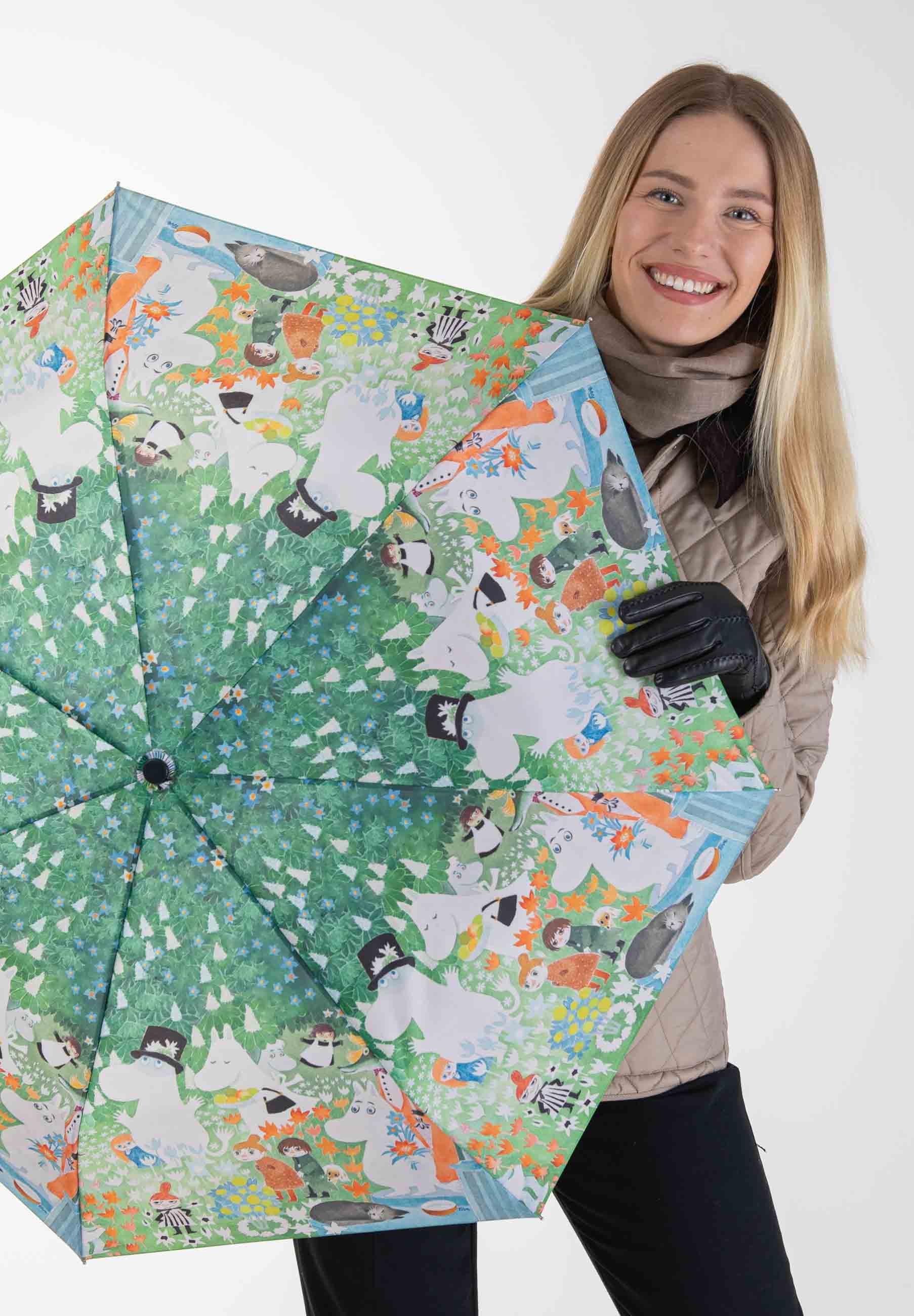 Muumi Edullinen kokoontaitettava sateenvarjo - 8790M - Lasessor