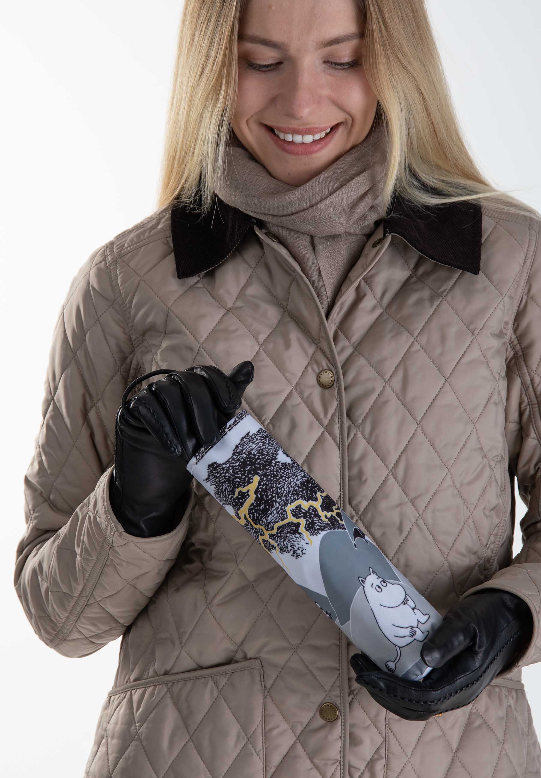 Muumi kestävä kokoontaitettava sateenvarjo - 8775M - Lasessor