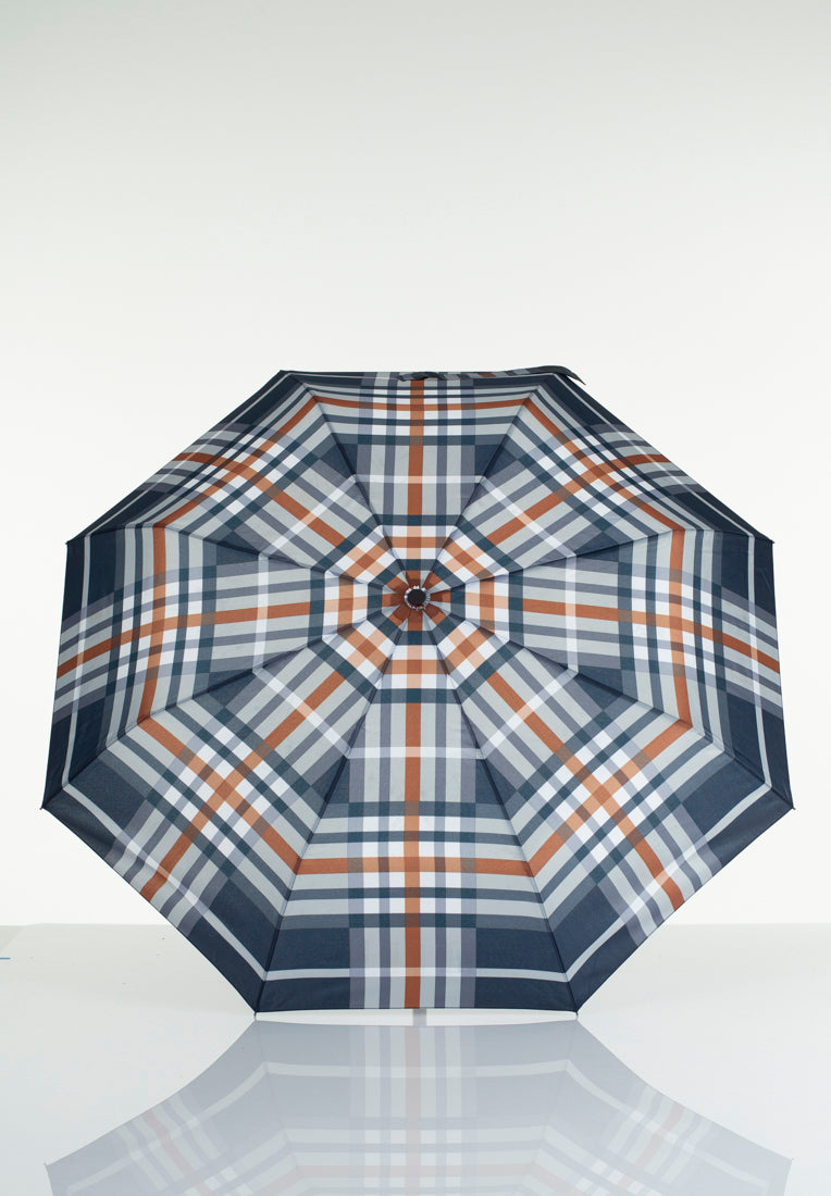 Lasessorrain-Miesten sateenvarjo koukkukahvalla - 8780-edesta