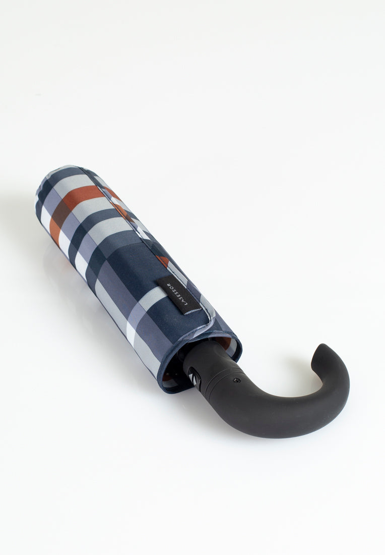 Lasessorrain-Miesten sateenvarjo koukkukahvalla - 8780-ylhaalta