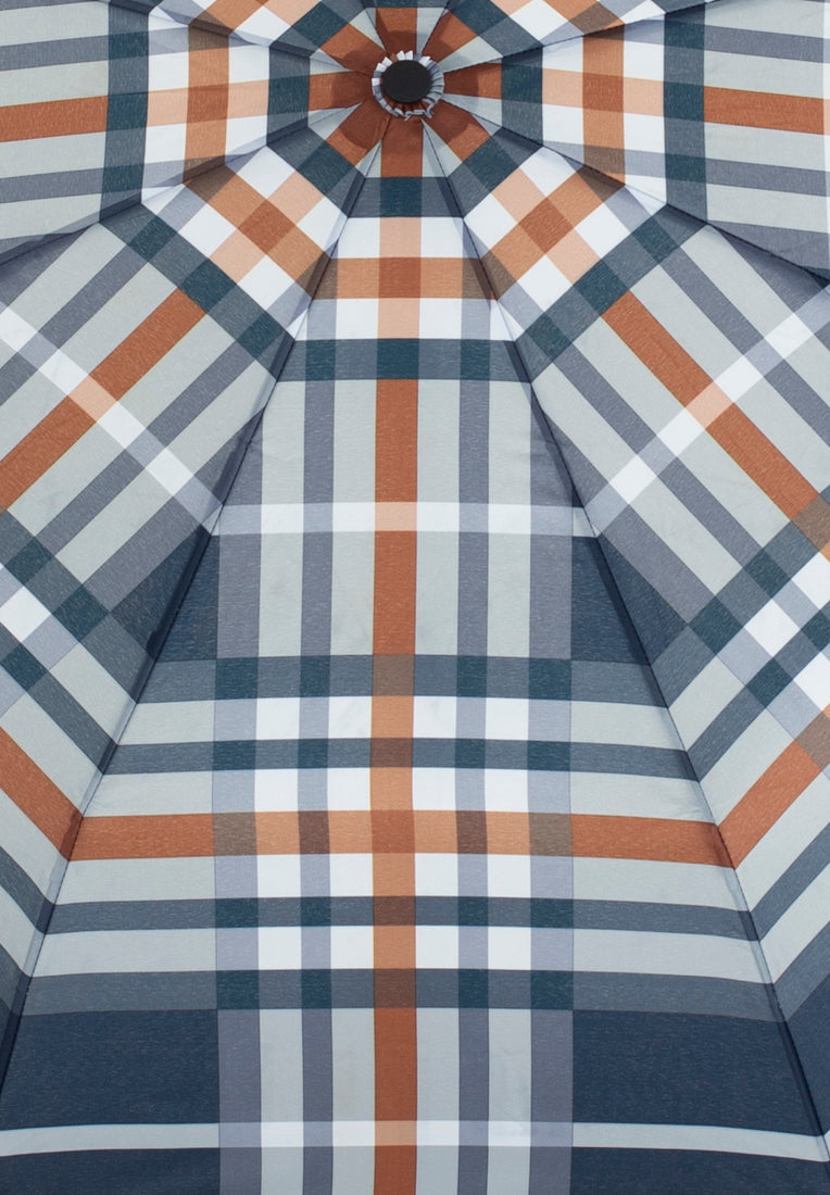 Lasessorrain-Miesten sateenvarjo koukkukahvalla - 8780-lähikuva-kuosista