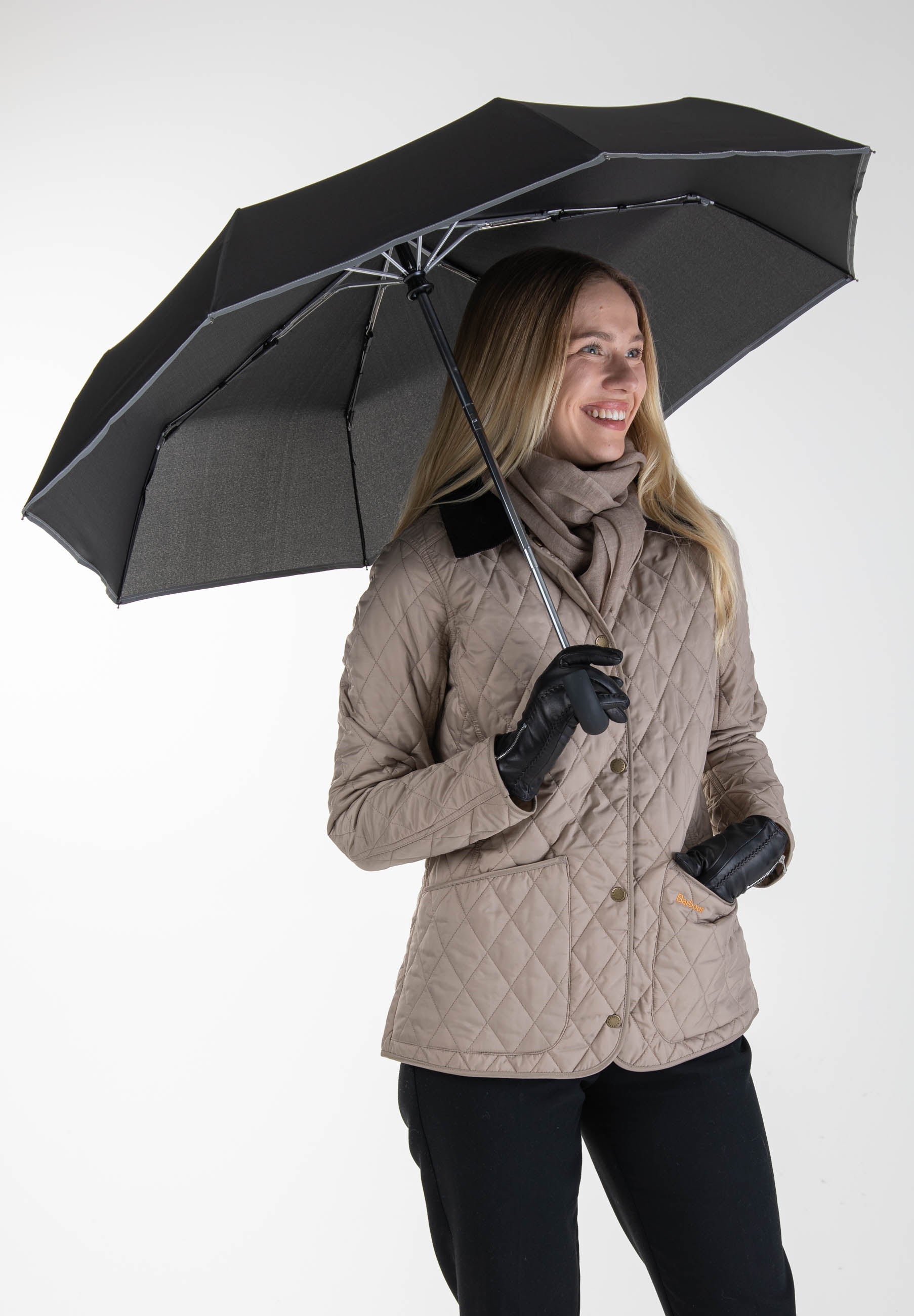 Miesten sateenvarjo koukkukahvalla - 8780 - Lasessor