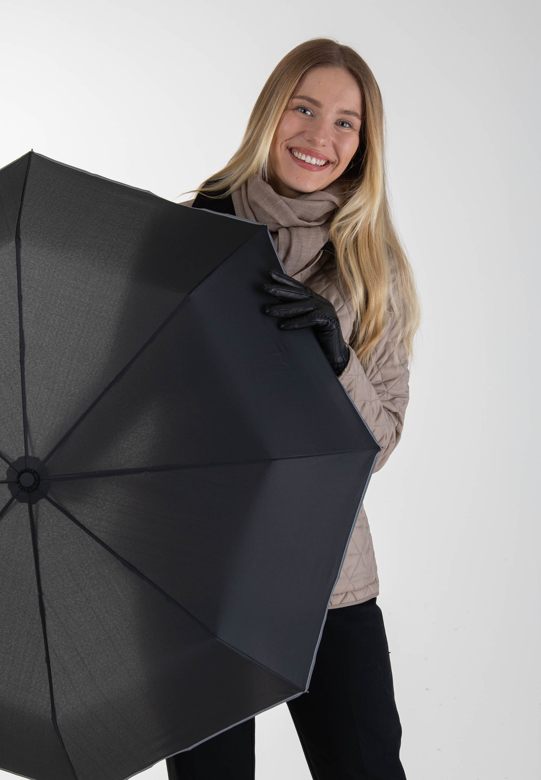 Miesten sateenvarjo koukkukahvalla - 8780 - Lasessor