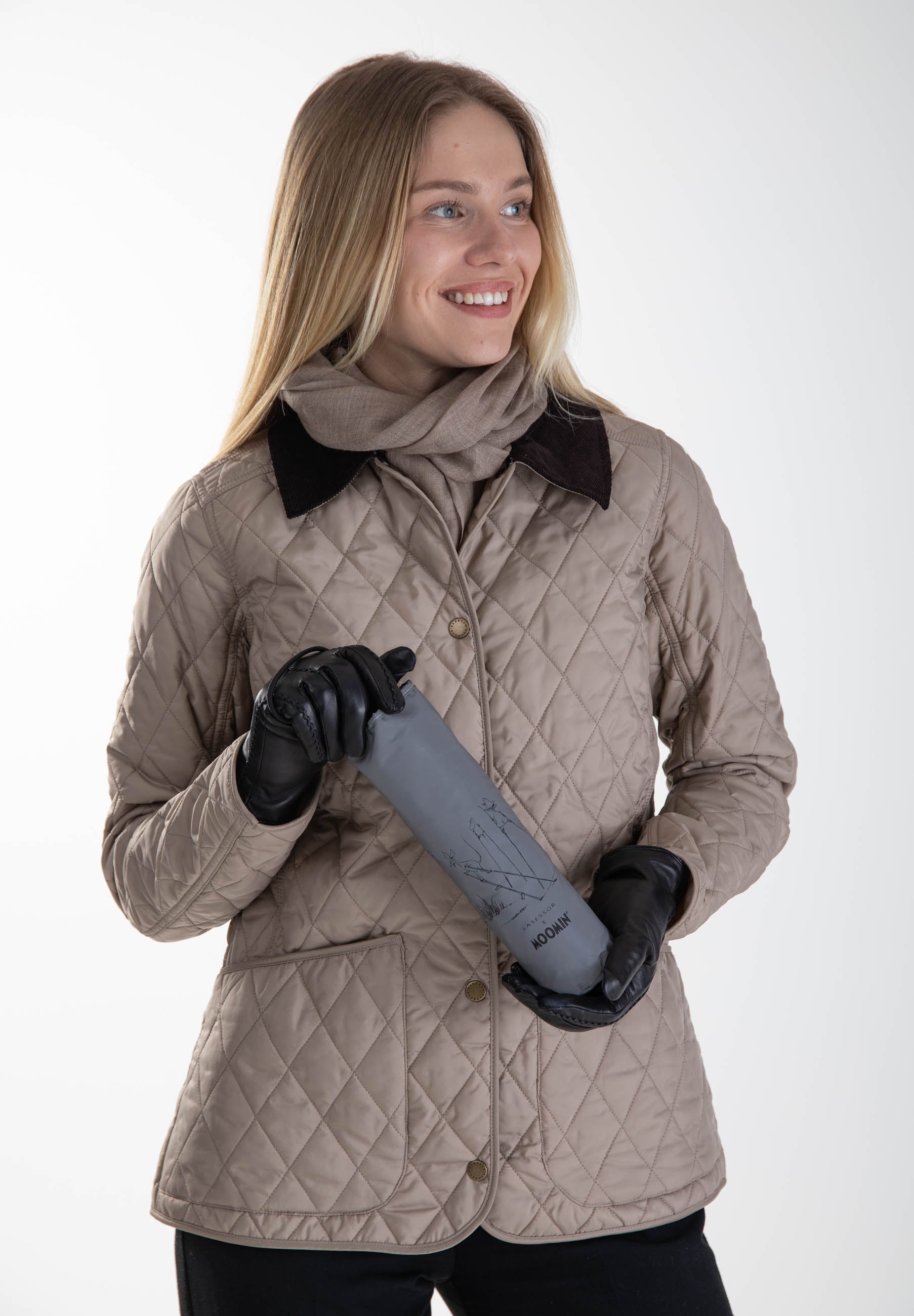 Muumi kestävä kokoontaitettava sateenvarjo - 8775M - Lasessor