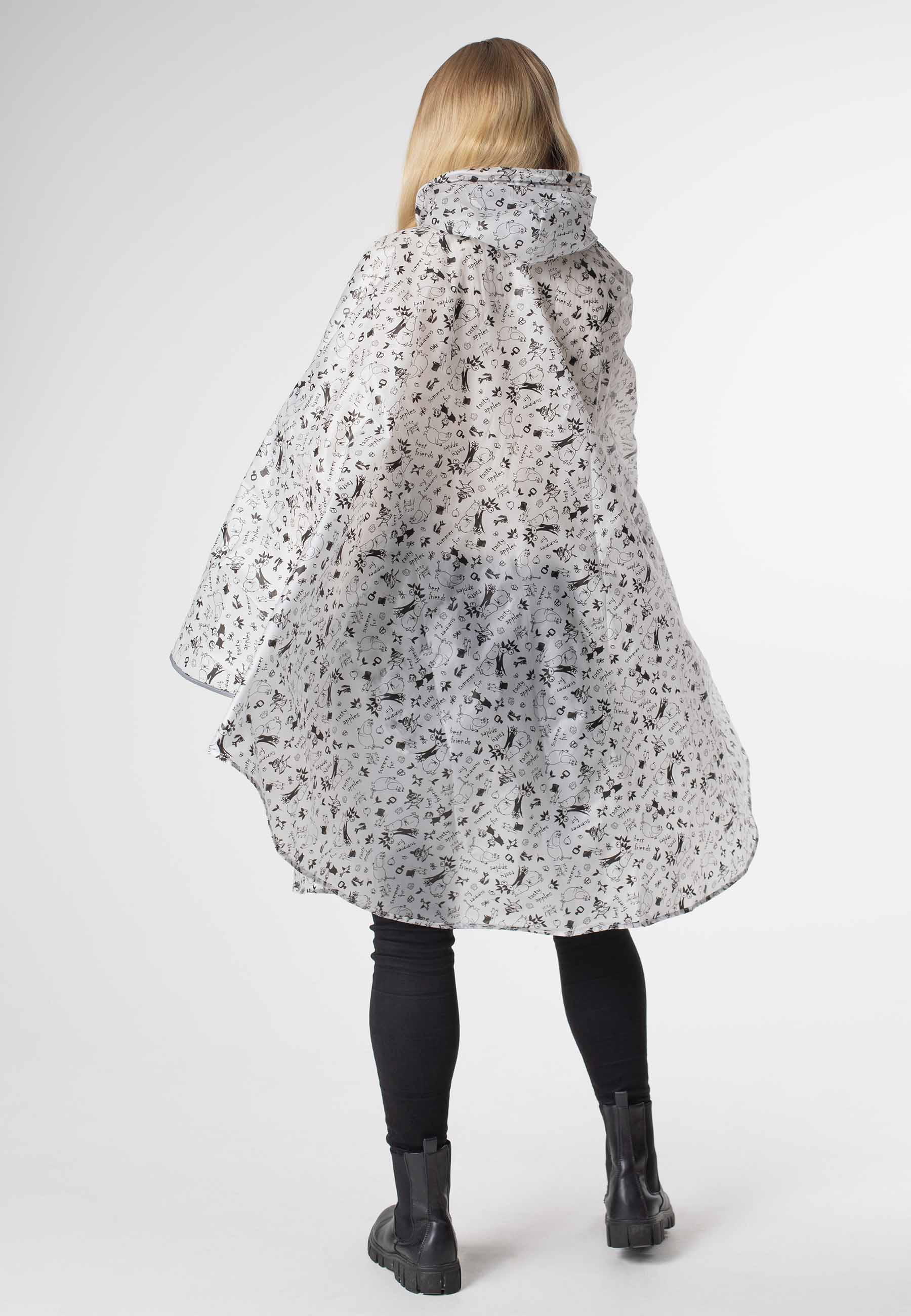 Muumi sadeviitta - Puutarhassa