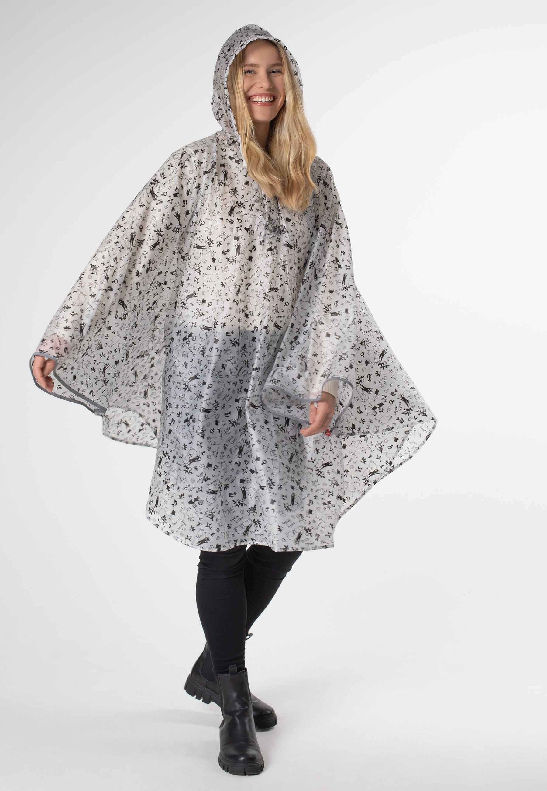 Muumi sadeviitta - Puutarhassa