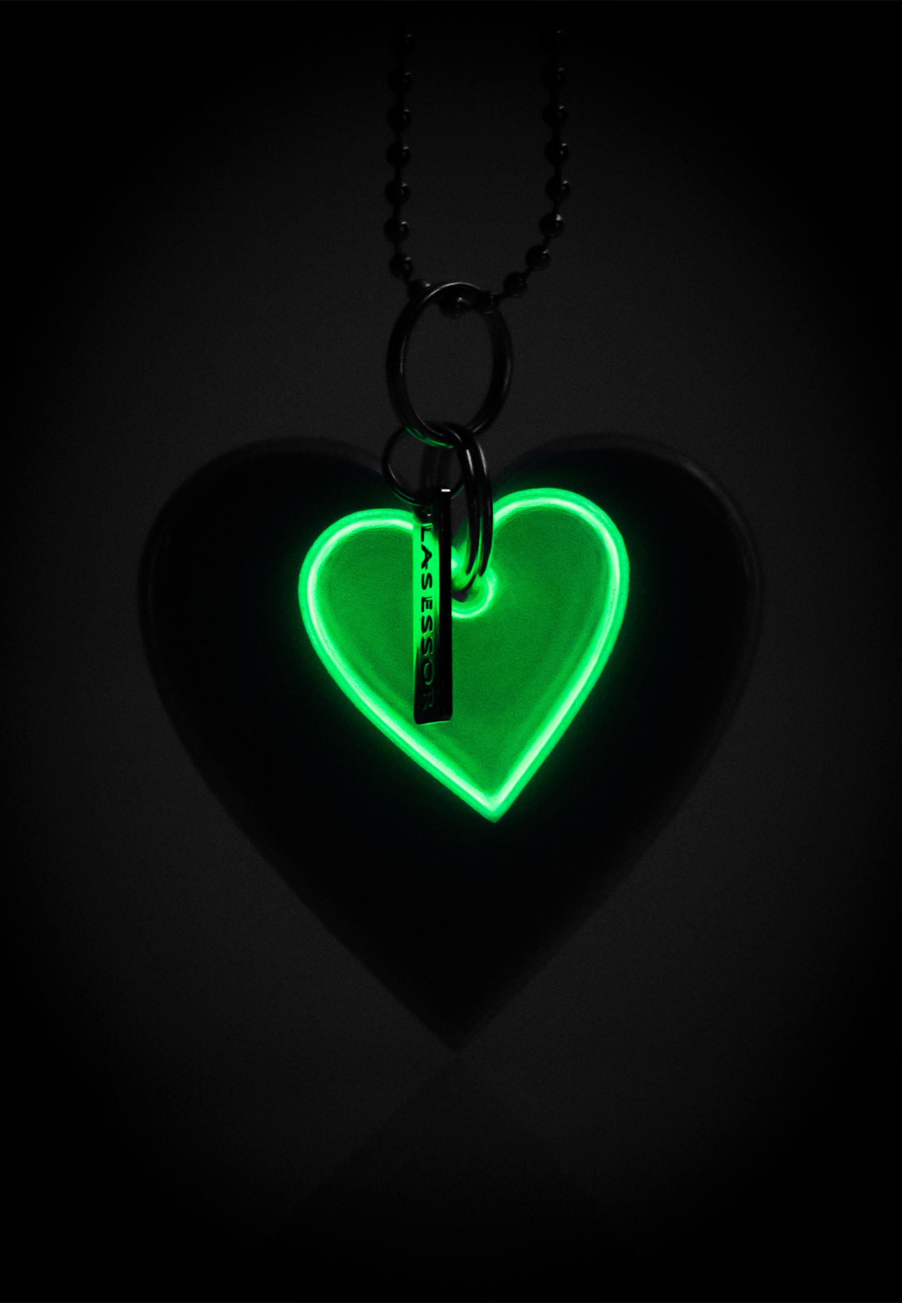 3 Heart Lasessor glitter reflector